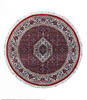 Mahi Red Round Hand Knotted 210 X 210 Area Rug 902-136783 Thumb 3