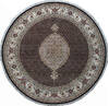 Mahi Black Round Hand Knotted 510 X 510  Area Rug 902-136784 Thumb 0