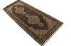 Mahi Black Runner Hand Knotted 25 X 80  Area Rug 902-136785 Thumb 3