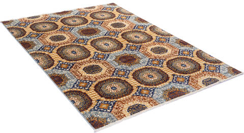 Chobi Brown Hand Knotted 410 X 68 Area Rug 700-136928 Image 2
