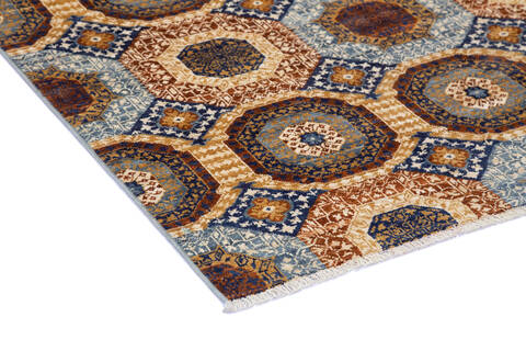 Chobi Brown Hand Knotted 410 X 68 Area Rug 700-136928 Image 3