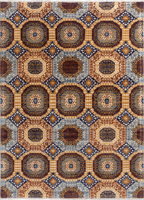 Chobi Brown Hand Knotted 410 X 68 Area Rug 700-136928 Image 0