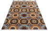 Chobi Brown Hand Knotted 410 X 68  Area Rug 700-136928 Thumb 1