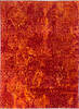 Modern Red Hand Knotted 59 X 79  Area Rug 700-136930 Thumb 0