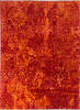 Modern Red Hand Knotted 59 X 79 Area Rug 700-136930 Thumb 0