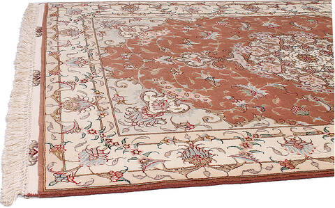 Tabriz Red Hand Knotted 33 X 52 Area Rug 254-136993 Image 1
