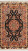 Tabriz Black Hand Knotted 33 X 56 Area Rug 254-136994 Thumb 0