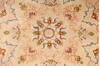Tabriz Beige Hand Knotted 83 X 117  Area Rug 254-136997 Thumb 4
