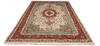 Tabriz Beige Hand Knotted 66 X 102  Area Rug 254-136999 Thumb 7