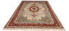 Tabriz Beige Hand Knotted 66 X 102 Area Rug 254-136999 Thumb 7
