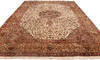 Tabriz Beige Hand Knotted 100 X 1310 Area Rug 254-137000 Thumb 2