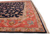 Tabriz Blue Hand Knotted 99 X 131 Area Rug 254-137002 Thumb 4
