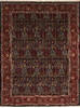 Tabriz Red Hand Knotted 910 X 130  Area Rug 254-137003 Thumb 0