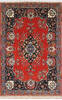 Tabriz Red Hand Knotted 68 X 100  Area Rug 254-137004 Thumb 0
