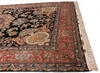 Tabriz Black Hand Knotted 82 X 113  Area Rug 254-137008 Thumb 9