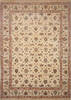 Tabriz Beige Hand Knotted 100 X 130  Area Rug 254-137009 Thumb 0