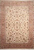 Tabriz Beige Hand Knotted 118 X 166  Area Rug 254-137010 Thumb 0