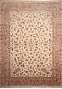 Tabriz Beige Hand Knotted 118 X 166 Area Rug 254-137010 Thumb 0