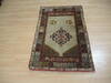 Ferdos Beige Hand Knotted 210 X 44  Area Rug 100-137038 Thumb 1