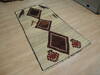 Gabbeh Beige Hand Knotted 210 X 57  Area Rug 100-137040 Thumb 1