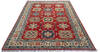 Kazak Red Hand Knotted 60 X 84  Area Rug 700-137053 Thumb 1