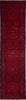 Khan Mohammadi Red Runner Hand Knotted 25 X 95  Area Rug 700-137058 Thumb 0