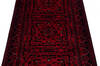Khan Mohammadi Red Runner Hand Knotted 28 X 163 Area Rug 700-137059 Thumb 3