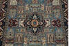 Pak-Persian Multicolor Runner Hand Knotted 27 X 102  Area Rug 700-137062 Thumb 3