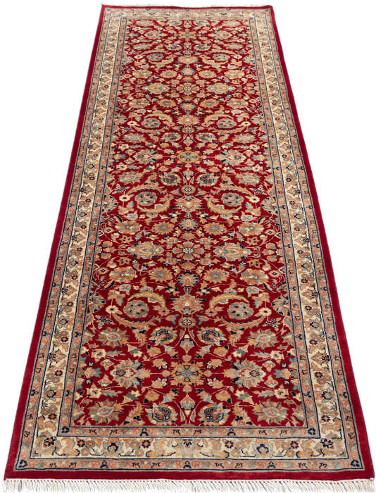 Pak-Persian Red Runner Hand Knotted 27 X 82 Area Rug 700-137063 Image 1