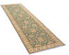 Chobi Green Runner Hand Knotted 29 X 97  Area Rug 700-137069 Thumb 2