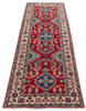Kazak Red Runner Hand Knotted 29 X 81  Area Rug 700-137073 Thumb 1