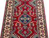 Kazak Red Runner Hand Knotted 29 X 81  Area Rug 700-137073 Thumb 3