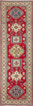 Kazak Red Runner Hand Knotted 2'9" X 8'11"  Area Rug 700-137076