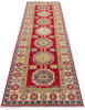 Kazak Red Runner Hand Knotted 29 X 100  Area Rug 700-137078 Thumb 1