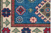 Kazak Blue Runner Hand Knotted 27 X 98  Area Rug 700-137079 Thumb 3