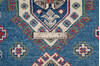 Kazak Blue Runner Hand Knotted 27 X 98  Area Rug 700-137079 Thumb 6