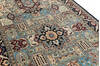 Pak-Persian Blue Runner Hand Knotted 27 X 102  Area Rug 700-137086 Thumb 4