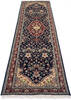 Pak-Persian Blue Runner Hand Knotted 27 X 101 Area Rug 700-137087 Thumb 1