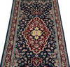 Pak-Persian Blue Runner Hand Knotted 27 X 101 Area Rug 700-137087 Thumb 2