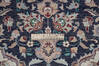 Pak-Persian Blue Runner Hand Knotted 27 X 101 Area Rug 700-137087 Thumb 5