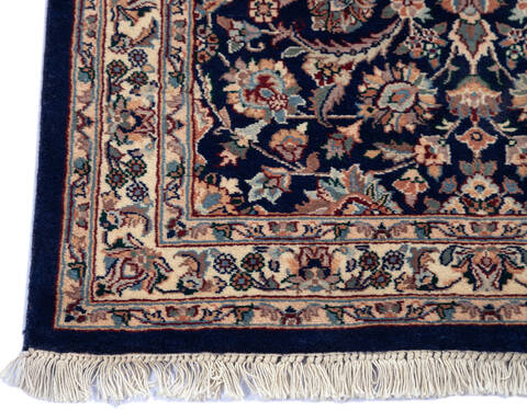 Pak-Persian Blue Runner Hand Knotted 27 X 911 Area Rug 700-137089 Image 4