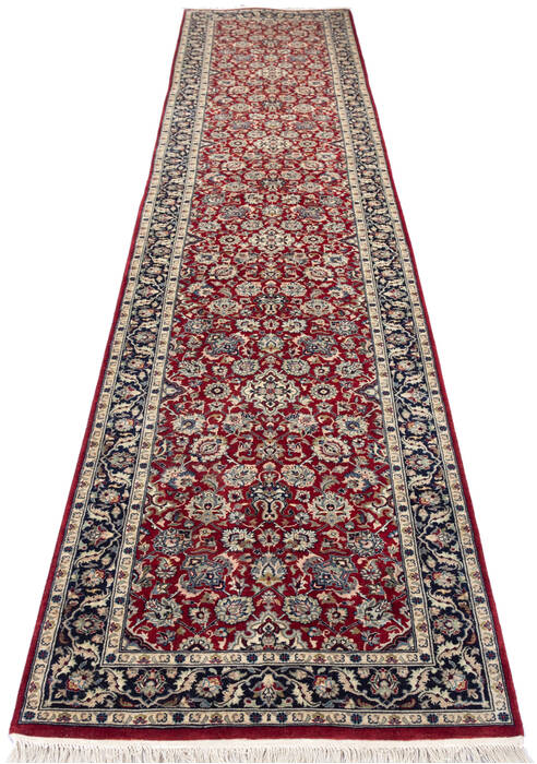 Pak-Persian Red Runner Hand Knotted 27 X 1111 Area Rug 700-137090 Image 1