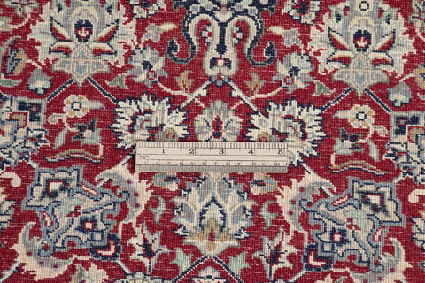 Pak-Persian Red Runner Hand Knotted 27 X 1111 Area Rug 700-137090 Image 6