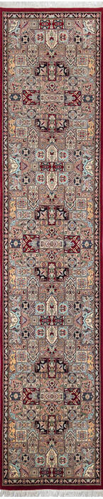 Pak-Persian Red Runner Hand Knotted 26 X 117 Area Rug 700-137091 Image 0