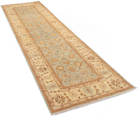 Chobi Blue Runner Hand Knotted 32 X 108 Area Rug 700-137092 Image 2