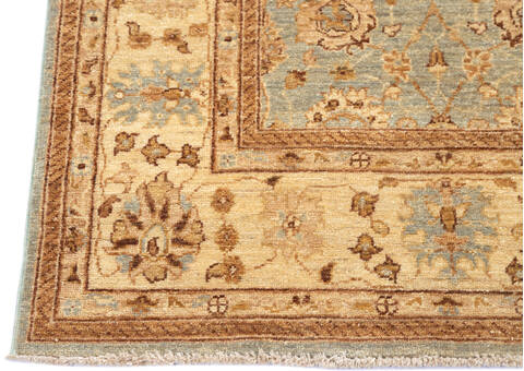 Chobi Blue Runner Hand Knotted 32 X 108 Area Rug 700-137092 Image 4