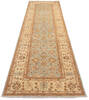 Chobi Blue Runner Hand Knotted 32 X 108  Area Rug 700-137092 Thumb 1