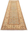 Chobi Blue Runner Hand Knotted 32 X 108 Area Rug 700-137092 Thumb 1