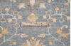 Chobi Blue Runner Hand Knotted 27 X 188  Area Rug 700-137093 Thumb 2