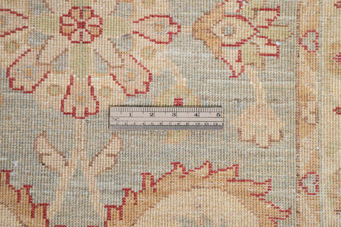 Chobi Blue Runner Hand Knotted 29 X 162 Area Rug 100-137103 Image 4